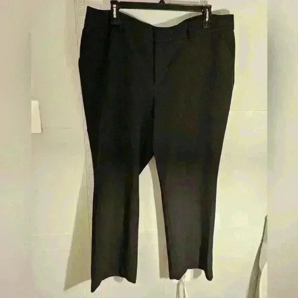 Charter Club Black Wide Leg Dress Trouser Size 20W EUC - Picture 1 of 13